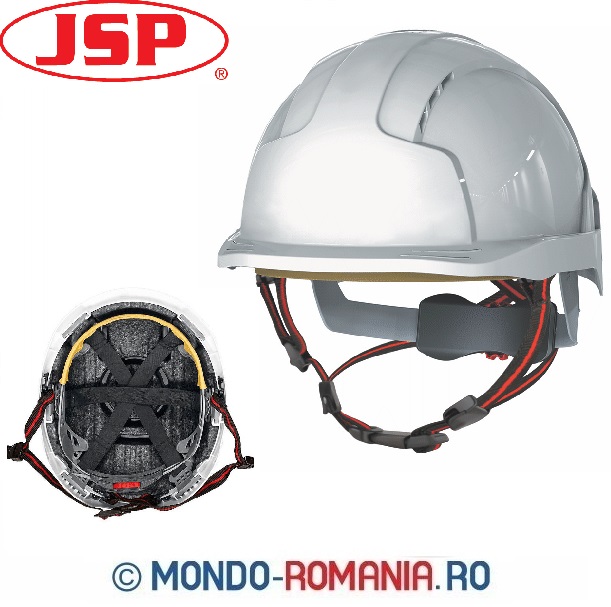 Casca alba pentru alpinism utilitar JSP SKYWORKER - casti protectie alpinisti